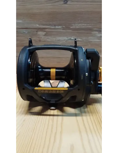 Penn squal 50lb 2 velocidades + caña shimano beast Master 80lb + hilo suflix