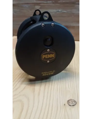 Penn squal 50lb 2 velocidades + caña shimano beast Master 80lb + hilo suflix