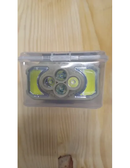 LINTERNA CABEZA CON CARGADOR