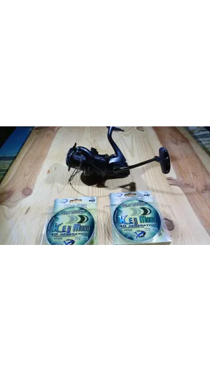 Shimano speed Master 14000 xtd + 600mts hilo key a elegir
