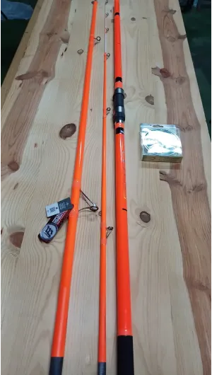 CAÑA CAST FLUO 4,20  REGALO HILO KEY