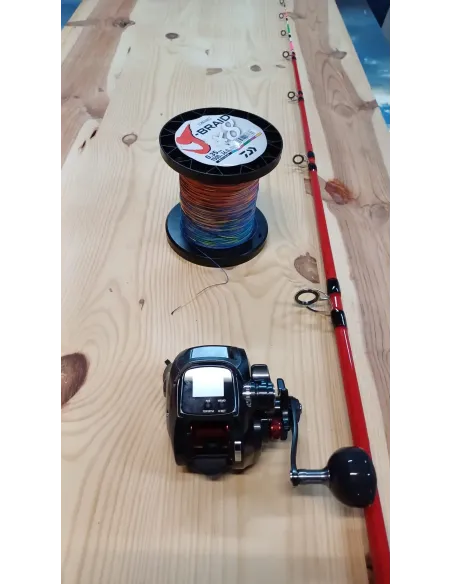 Shimano plays 6000 + caña hero 1,80m + trenzado