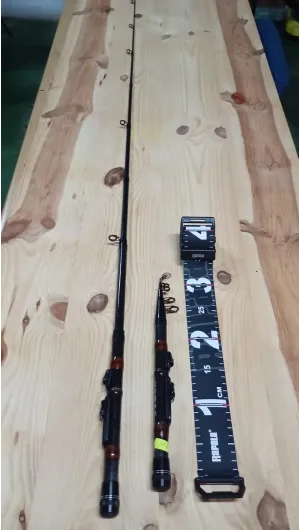 CAÑA TELEWCOPICA PARA MOSCA Y CUCHERILLA