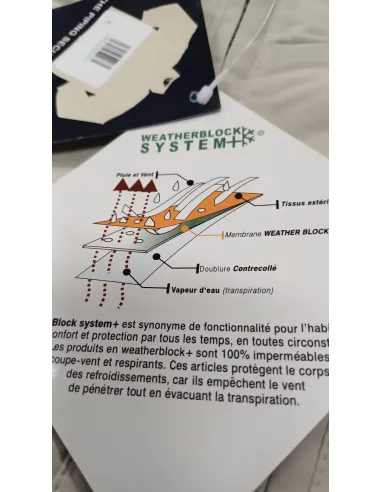 CAZADORA NAUTICA TRANSPIRABLE E IMPERMEABLE