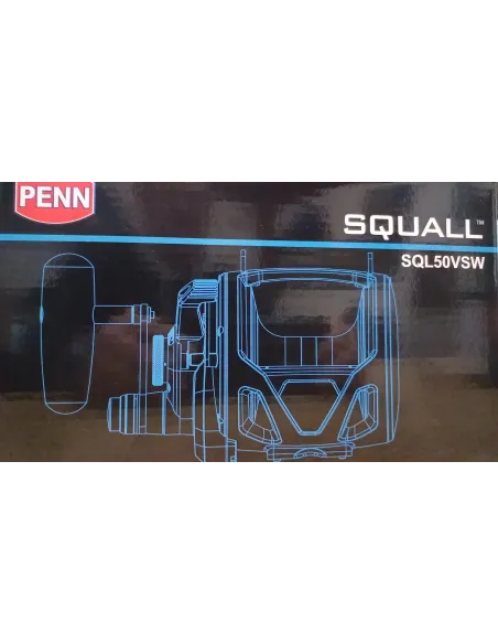 Pen squal 50lb 2 velocidades