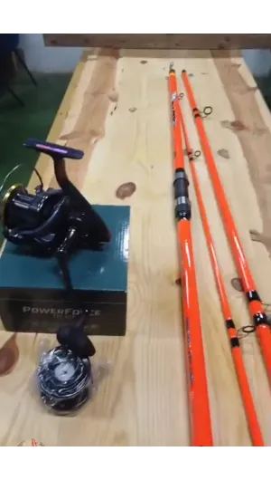 CARRETE CON BOBINA EXTRA CAÑA E HILO