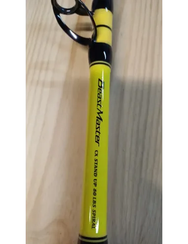 Penn squal 50lb 2 velocidades + caña shimano beast Master 80lb + hilo suflix